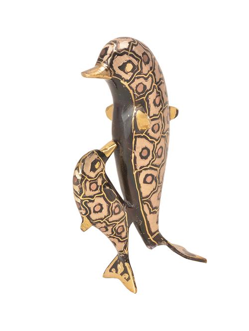 decorative dolphine showpiece handicrafts product - 14570954 - Very Small Image - 1