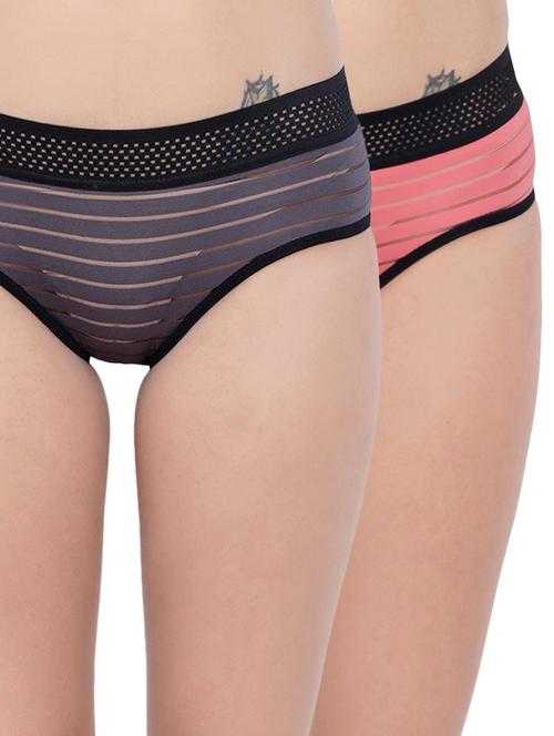 set of 2 multi colored panties - 14572778 - Very Small Image - 1