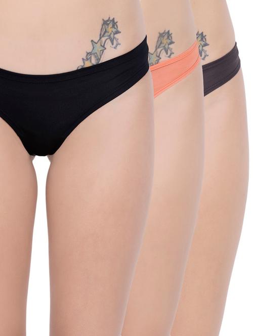 set of 3 multi colored panties - 14572847 - Very Small Image - 1