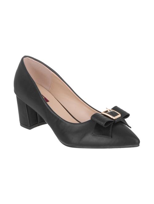 black fabric slip on pumps - 14573168 - Very Small Image - 1