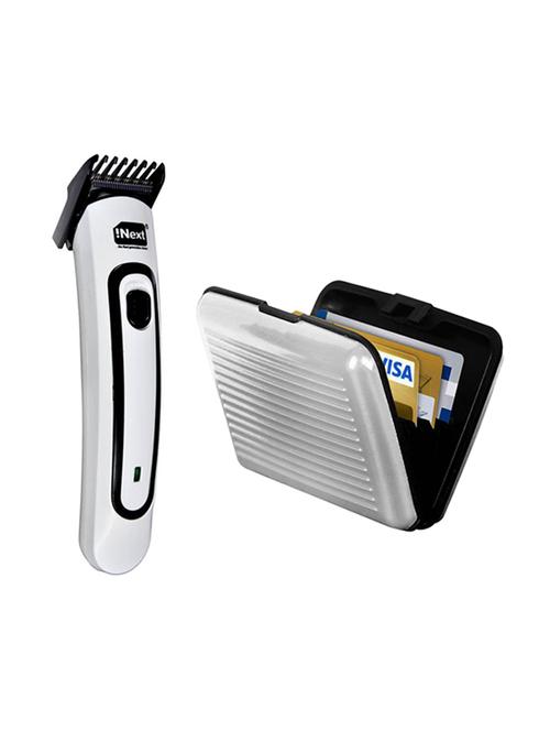 inext in-5001t professional hair trimmer with buy free plastic cardholder(multicolor) - 14574274 - Very Small Image - 1