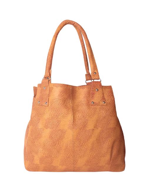 beige leatherette regular handbag - 14576426 - Very Small Image - 1