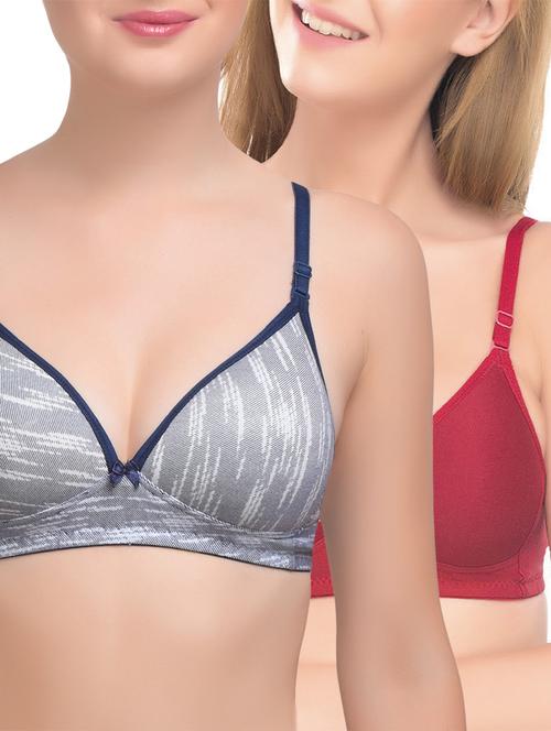 set of 2 multi colored bras - 14580072 - Very Small Image - 1