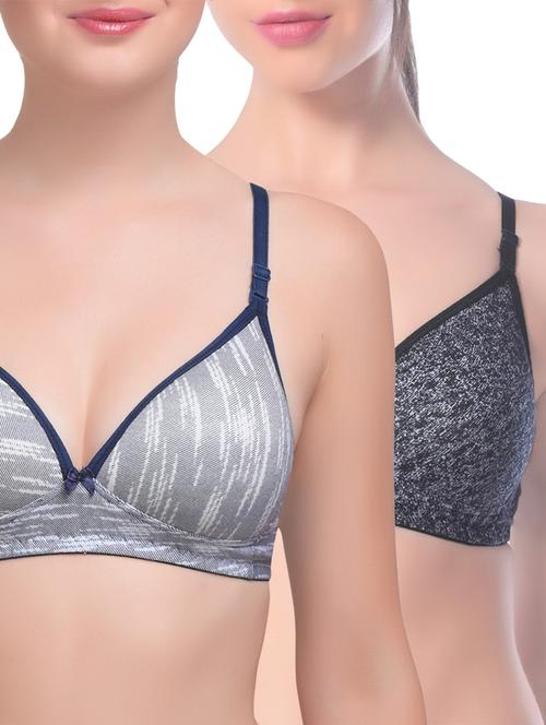 set of 2 multi colored bras - 14580076 - Very Small Image - 1