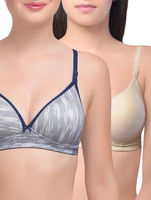 set of 2 detachable strap bra - 14580086 - Very Small Image - 1