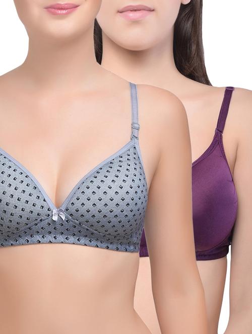 set of 2 multi colored bras - 14580114 - Very Small Image - 1