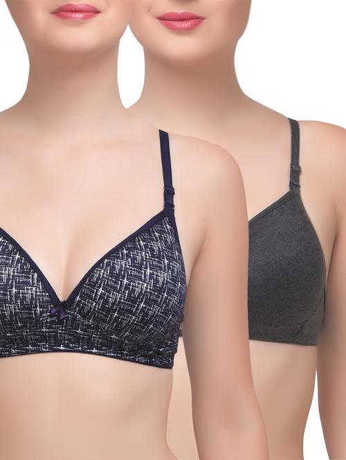 set of 2 multi colored bras - 14580124 - Very Small Image - 1
