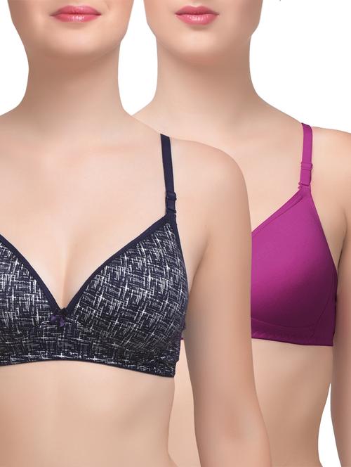set of 2 multi colored bras - 14580129 - Very Small Image - 1