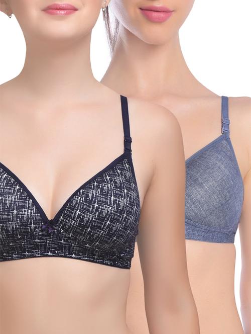 set of 2 detachable strap bra - 14580136 - Very Small Image - 1