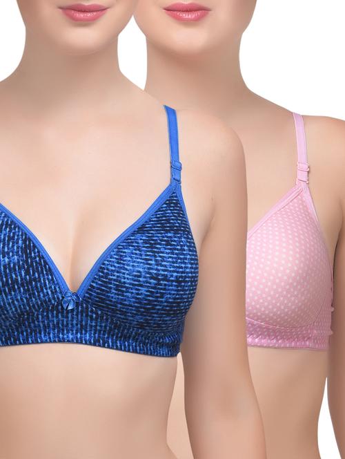 set of 2 multi colored bras - 14580146 - Very Small Image - 1