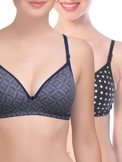 set of 2 multi colored bras - 14580180 - Very Small Image - 1