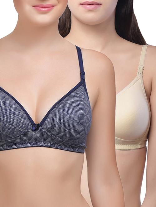 set of 2 multi colored bras - 14580189 - Very Small Image - 1