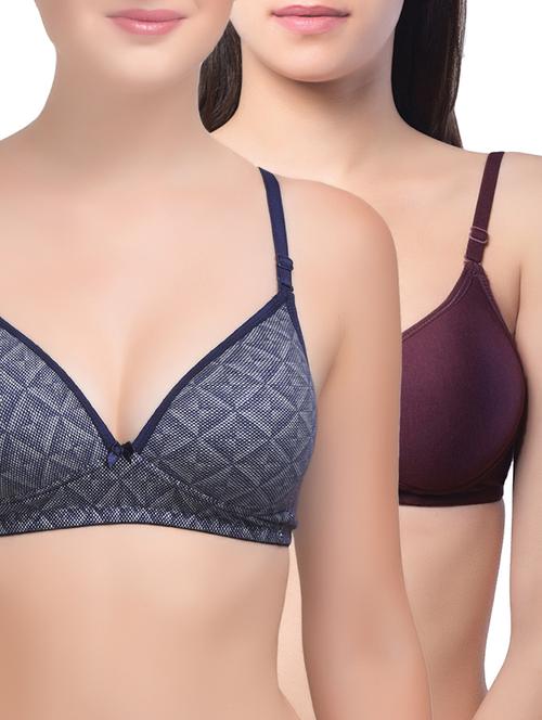 set of 2 multi colored bras - 14580203 - Very Small Image - 1