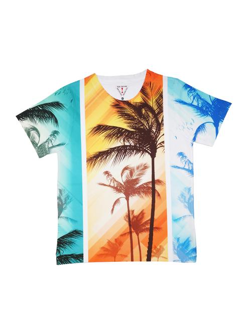 round neck graphic print t-shirt - 14581591 - Very Small Image - 1