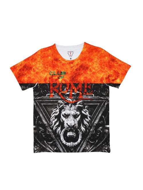 round neck graphic print t-shirt - 14581593 - Very Small Image - 1