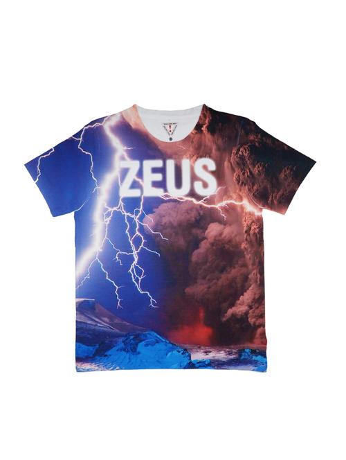 round neck graphic print t-shirt - 14581605 - Very Small Image - 1