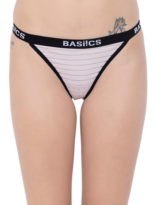 low rise quirky striped panty - 14582572 - Very Small Image - 1
