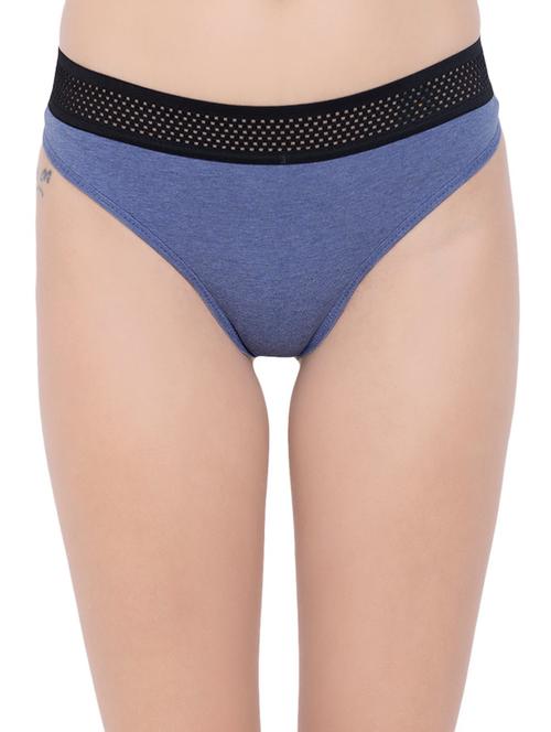 contrast lace bikini panty - 14582575 - Very Small Image - 1