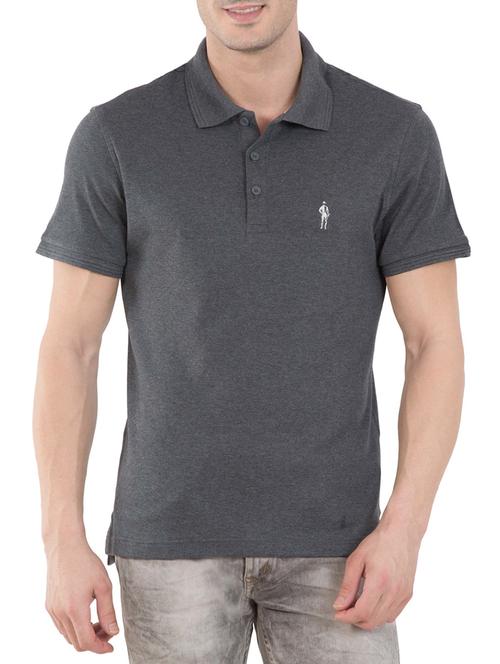 grey cotton tshirt - 14586144 - Very Small Image - 1