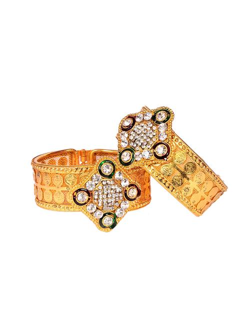 gold brass bangle - 14586792 - Very Small Image - 1