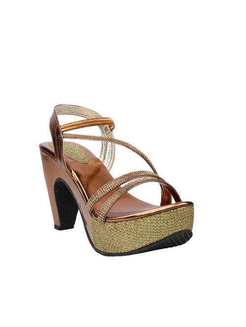 copper back strap sandal - 14590269 - Very Small Image - 1