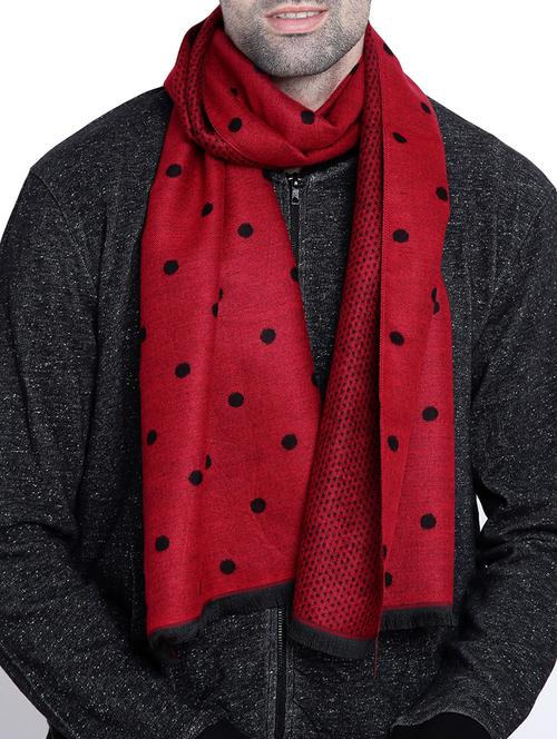 red viscose muffler - 14594296 - Very Small Image - 1