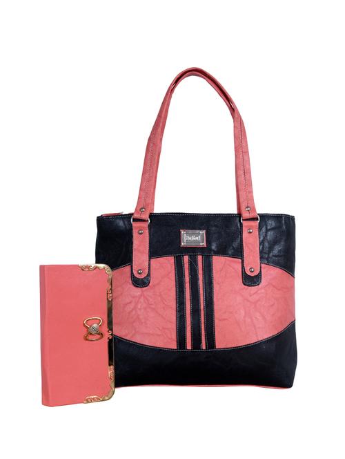 black leatherette handbag - 14596071 - Very Small Image - 1