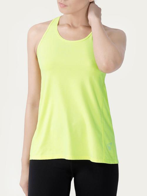 yellow poly spandex tank top - 14598309 - Very Small Image - 1