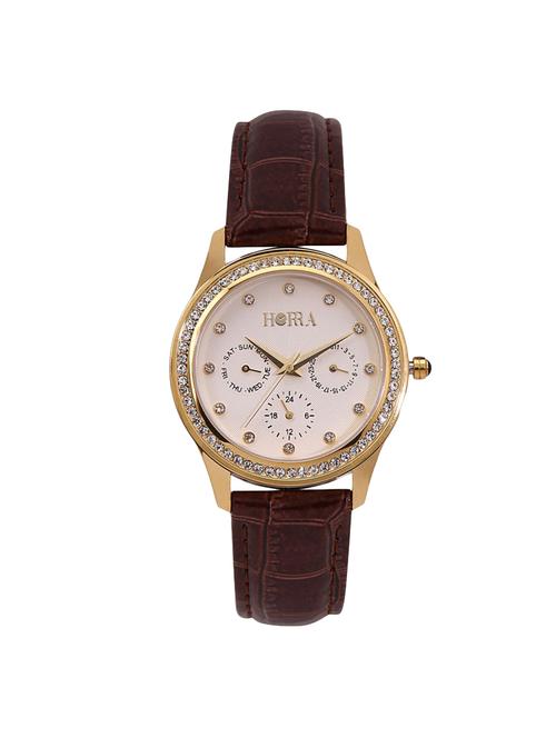 horra pb817flpu35 reina series white dial analog watches for women - 14599959 - Very Small Image - 1