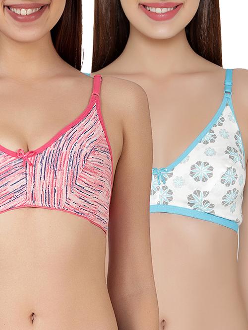 set of 2 multi colored bras - 14600918 - Very Small Image - 1