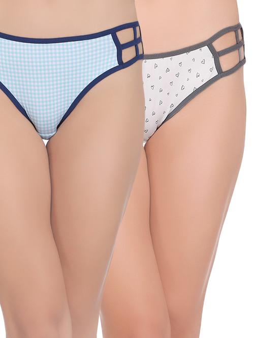 set of 2 multi colored panty - 14600965 - Very Small Image - 1