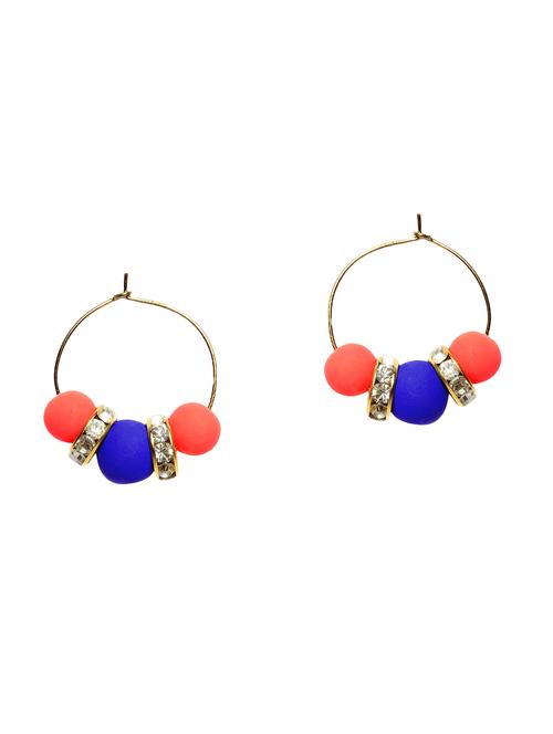 blue metal balli earrings - 14603703 - Very Small Image - 1