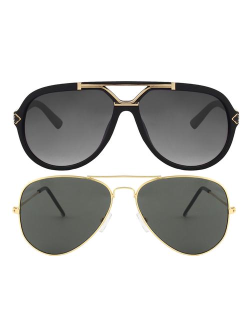 zyaden combo of 2 full rim sunglasses - 14608281 - Very Small Image - 1