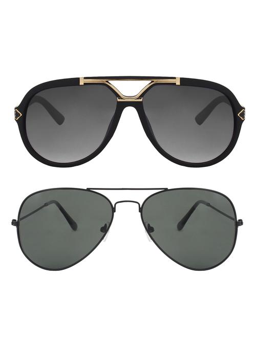 zyaden combo of 2 full rim sunglasses - 14608283 - Very Small Image - 1