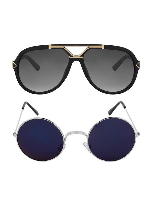 zyaden combo of 2 full rim sunglasses - 14608294 - Very Small Image - 1