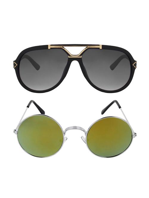 zyaden combo of 2 full rim sunglasses - 14608297 - Very Small Image - 1