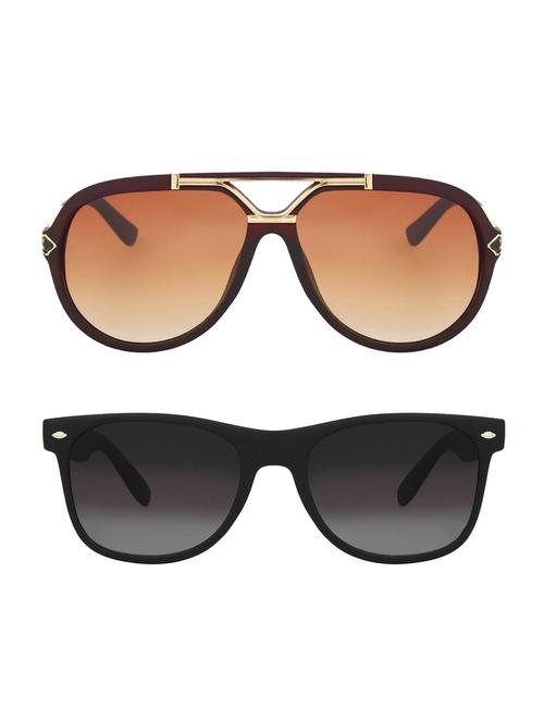 zyaden combo of 2 full rim sunglasses - 14608300 - Very Small Image - 1