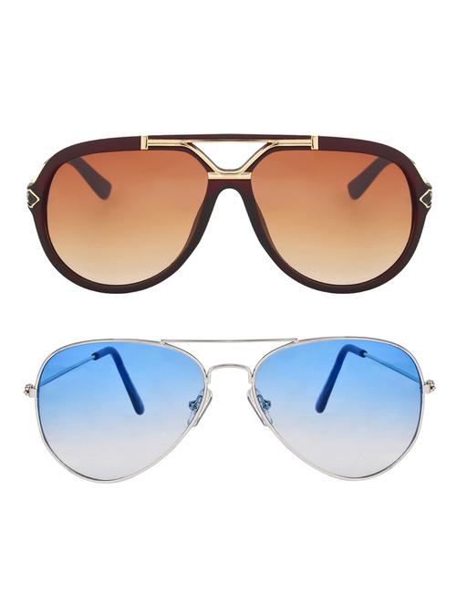 zyaden combo of 2 full rim sunglasses - 14608305 - Very Small Image - 1