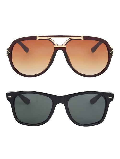 zyaden combo of 2 full rim sunglasses - 14608306 - Very Small Image - 1