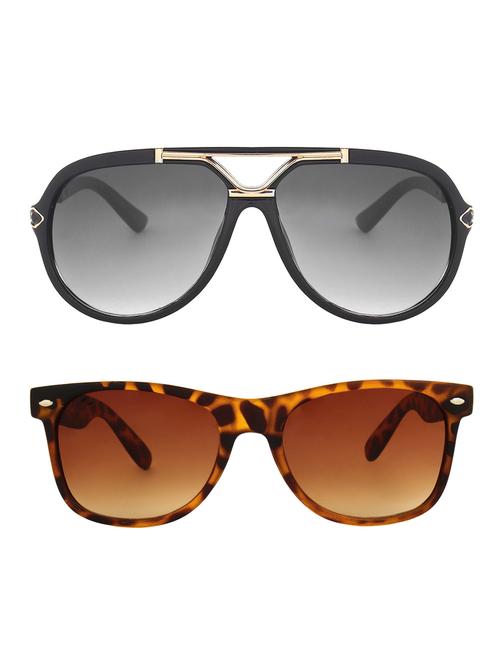 zyaden combo of 2 full rim sunglasses - 14608328 - Very Small Image - 1