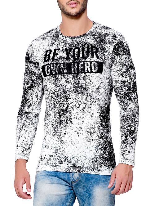 monochrome cotton t-shirt - 14608346 - Very Small Image - 1