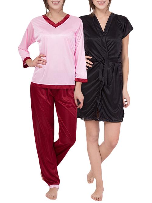 multicolored nightwear set - 14609561 - Very Small Image - 1