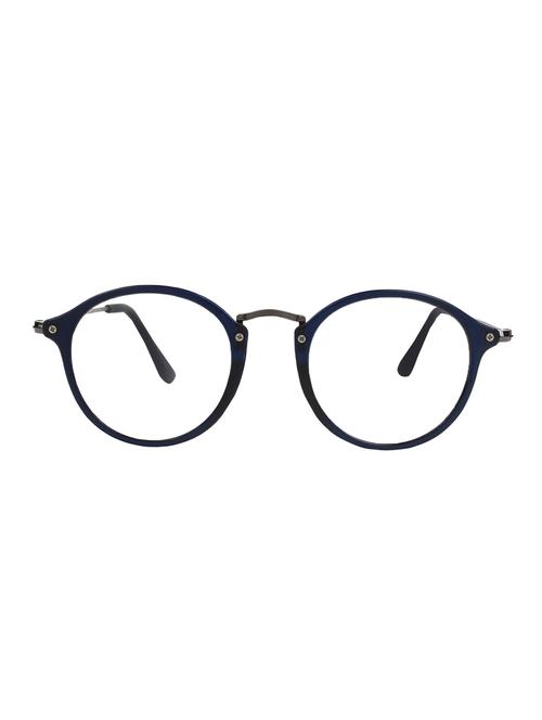 zyaden black round eyewear frame - 14610114 - Very Small Image - 1