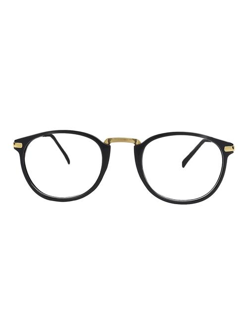 zyaden black round eyewear frame - 14610117 - Very Small Image - 1