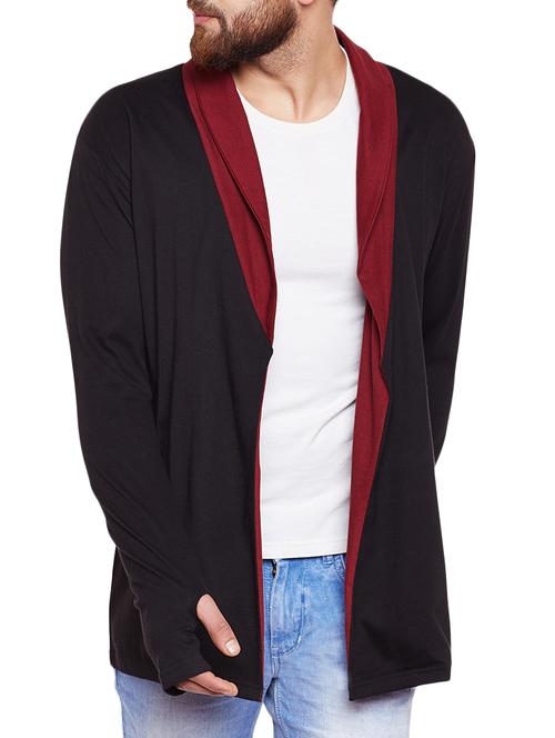 black cotton shrug - 14610212 - Very Small Image - 1