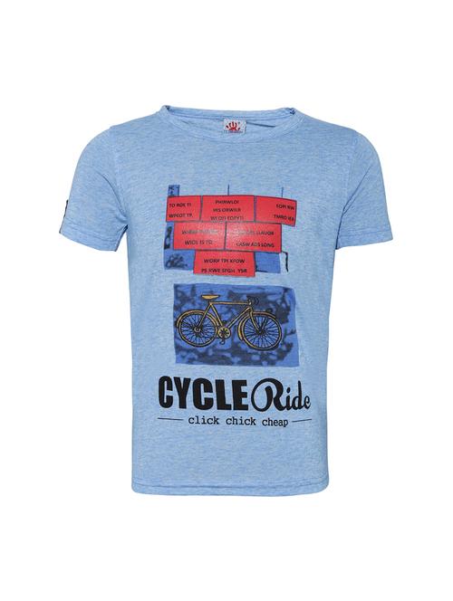 round neck graphic print t-shirt - 14612178 - Very Small Image - 1