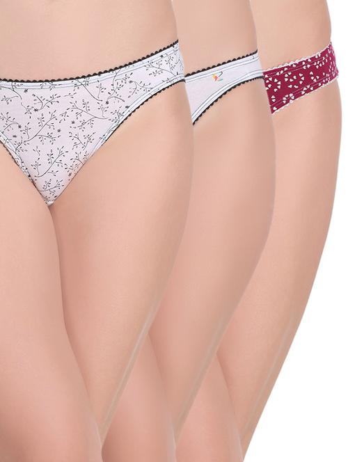 set of 3 multi colored bikini panties - 14616469 - Very Small Image - 1