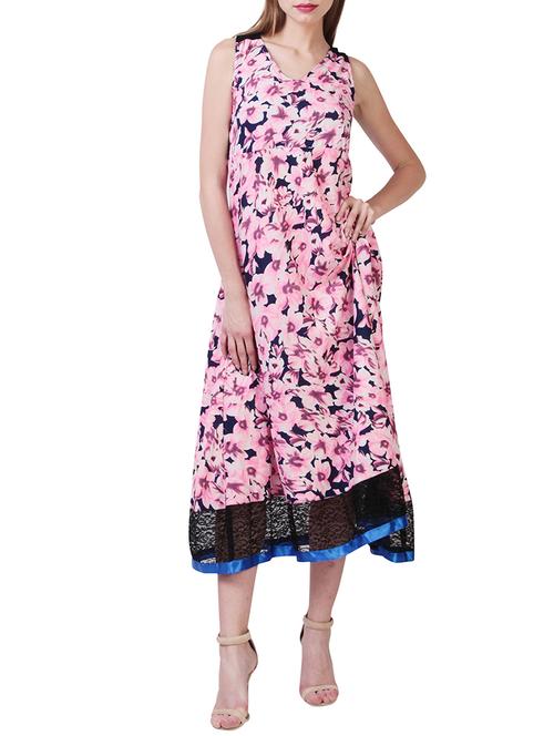 pink a-line dress - 14616969 - Very Small Image - 1