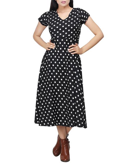 black a-line dress - 14616974 - Very Small Image - 1