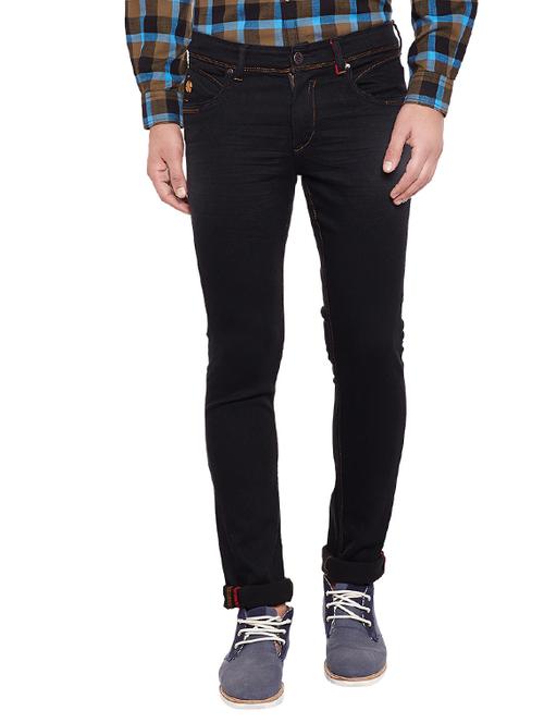 black denim plain jeans - 14619657 - Very Small Image - 1